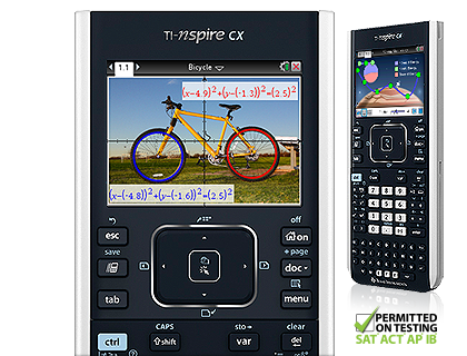 difference between nspire cx and cx cas
